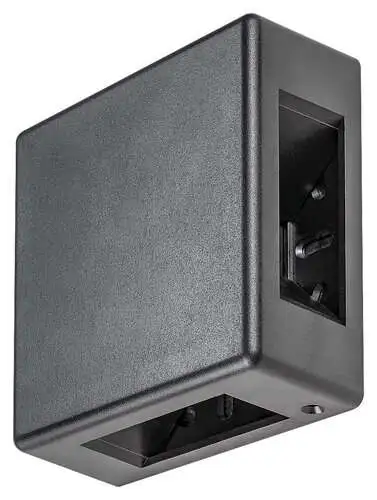 RABALUX Lippa, spoljna zidna LED 6W 3000K, IP54 4 snopa crna