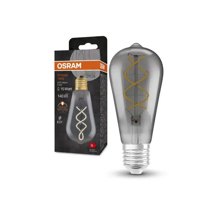 OSRAM Vintage 1906 LED  SMOKE 16 4W/818 E27