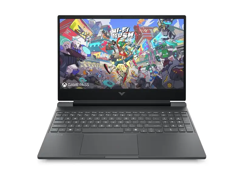 HP Victus 15-fb3003nm, 15.6" FHD AG, AMD Ryzen 7-7445HS, 16GB, 512GB, RTX4050, backlite, DOS, grafit (C8NH9EA)