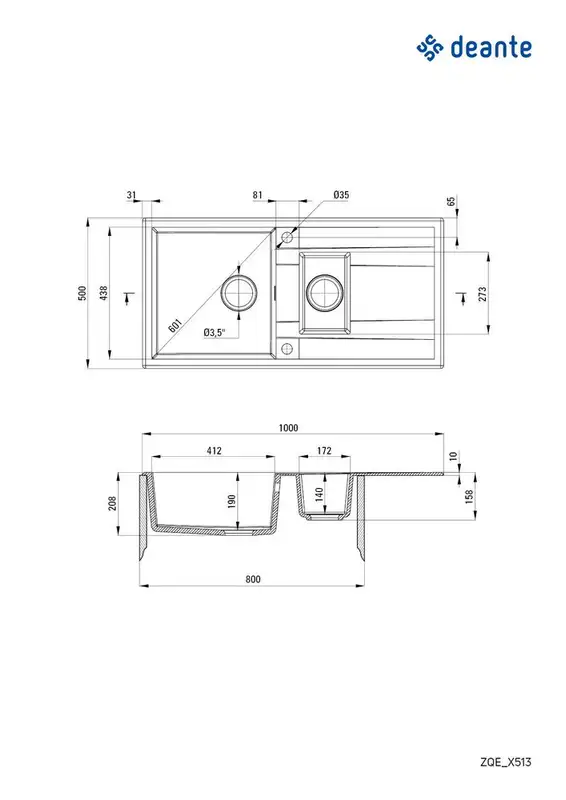 DEANTE ZQE T513