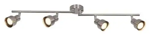 RABALUX Blake, plafonska spot lampa, GU10  4x MAX 50W
