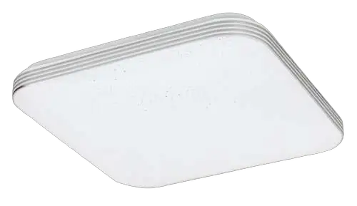 RABALUX Oscar2, LED 18W, 1350lm, 4000K, D33cm, zvezdani efekat,  srebrni prsten