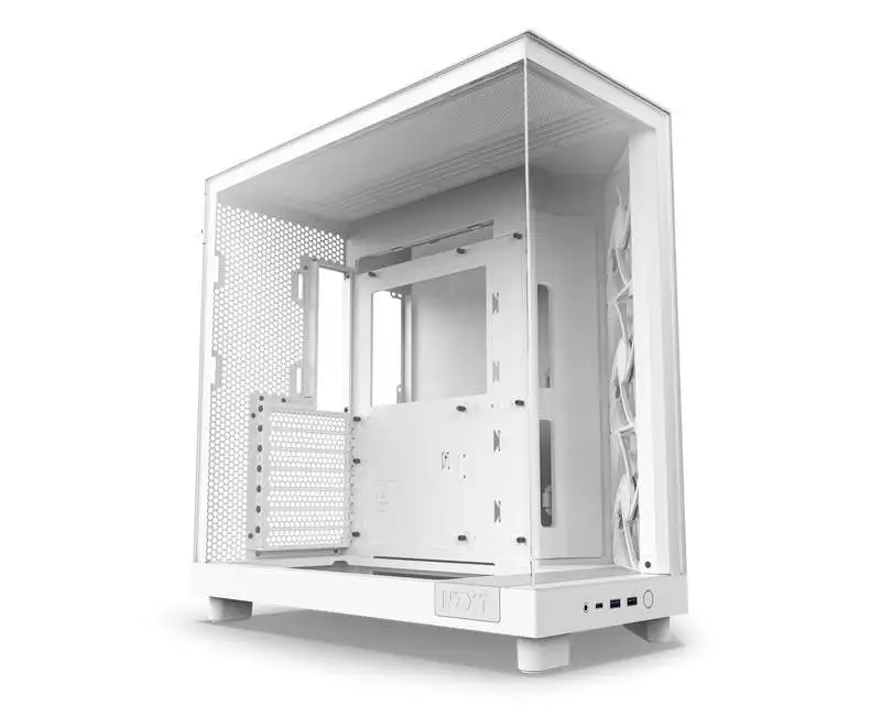 NZXT H6 Flow (CC-H61FW-01) belo