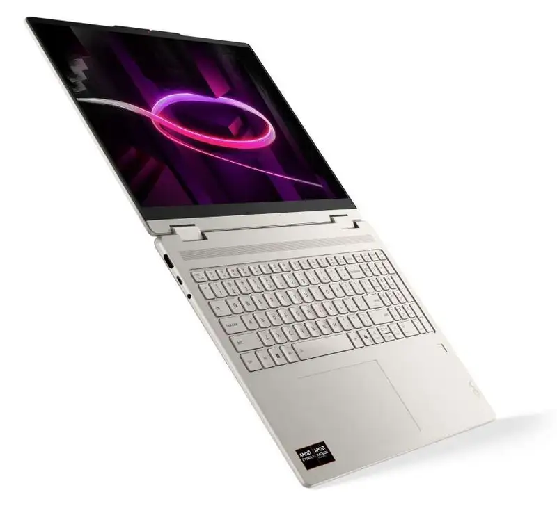LENOVO Yoga 7 2in1 16AGP11, 16" OLED, AMD Ryzen AI 7 445, 16GB, 512GB SSD, Bklt ENG, DOS, Beige, bez punjaca (83TF001ARM)