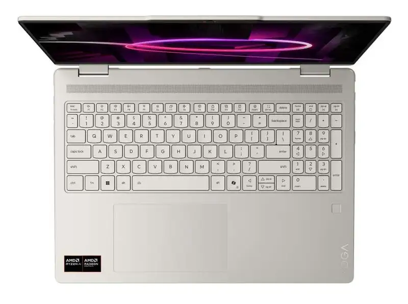 LENOVO Yoga 7 2in1 16AGP11, 16" OLED, AMD Ryzen AI 7 445, 16GB, 512GB SSD, Bklt ENG, DOS, Beige, bez punjaca (83TF001ARM)