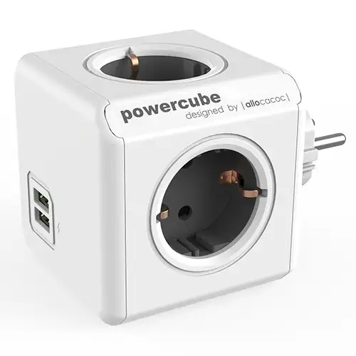 ALLOCACOC POWERCUBE 4XSCH2XUSB 1202GRAY