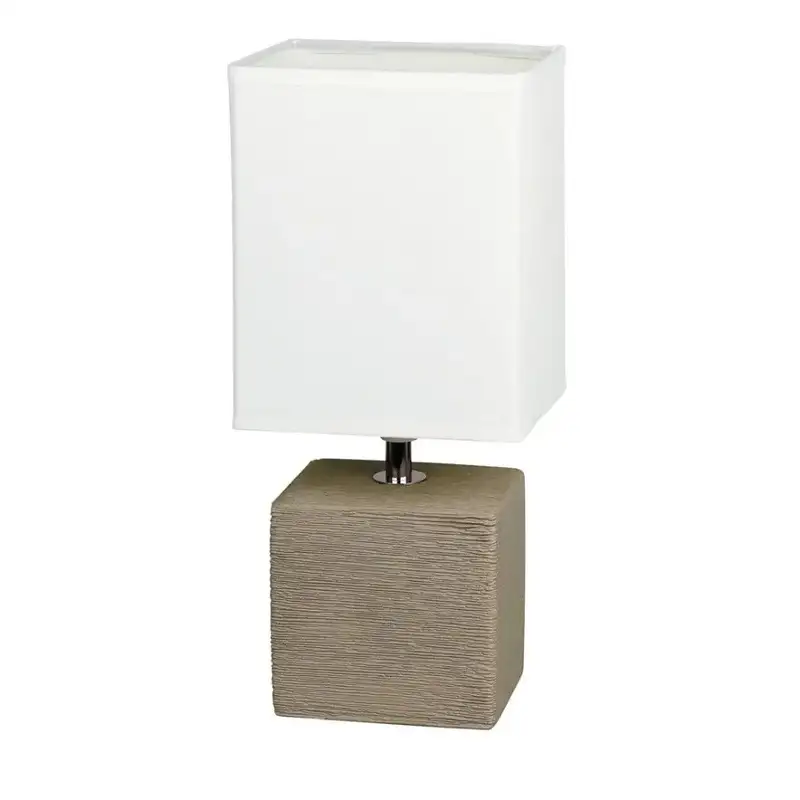 RABALUX Orlando keramicka stona lampa E14 40W braon