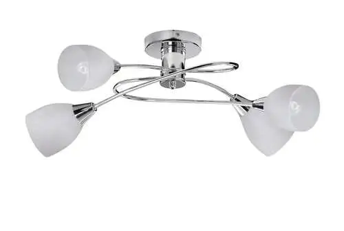RABALUX Amy plafonska lampa E14 4x60W, hrom