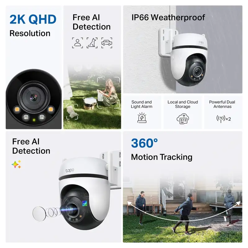 TP-LINK Tapo Smart Camera C520WS