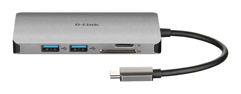 D-LINK USB HUB USB-C USB-3.0,USB-C,RJ45,HDMI,D-Link, DUB-M810