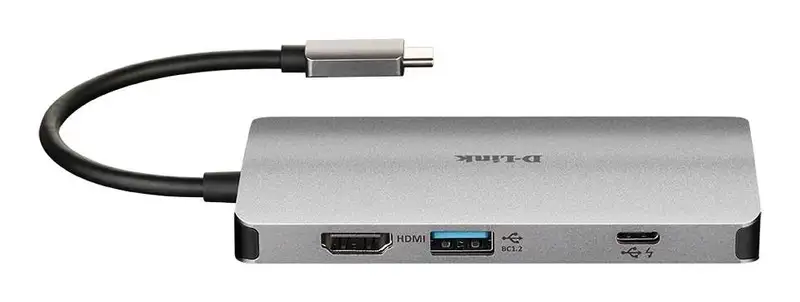 D-LINK USB HUB USB-C USB-3.0,USB-C,RJ45,HDMI,D-Link, DUB-M810