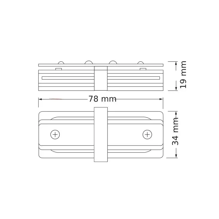 OSRAM  Konektor za sine TIP I,beli