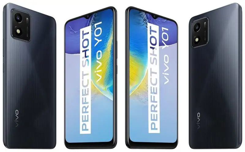 VIVO Y01 3GB/32GB Elegant Black