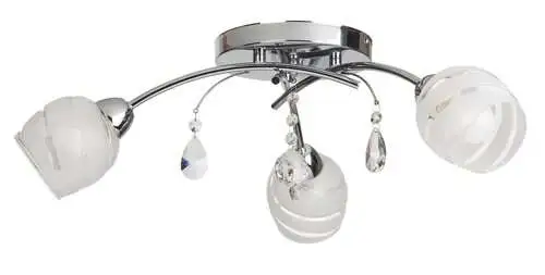 RABALUX Melissa plafonska lampa E14 3x max60W hrom