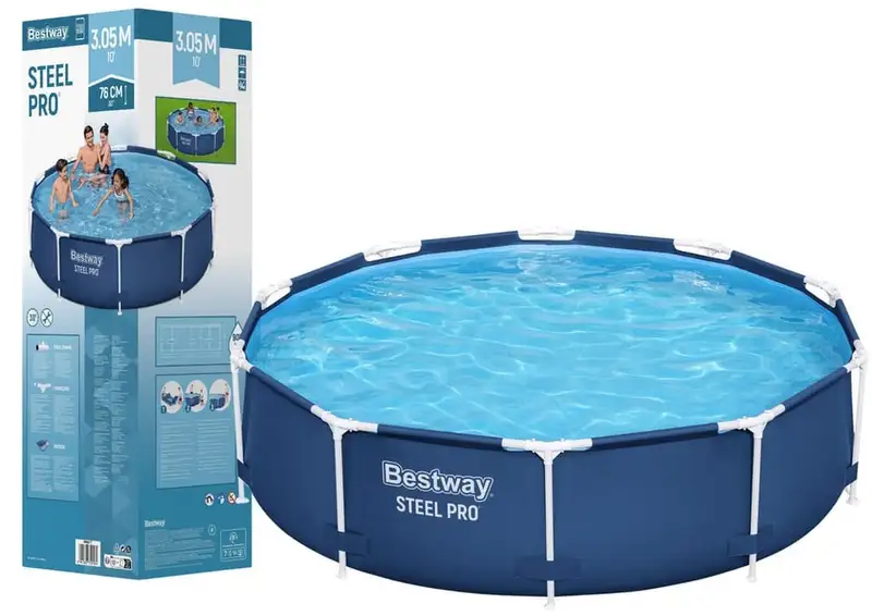 BESTWAY Steel Pro sa metalnom konstrukcijom 305×76 cm