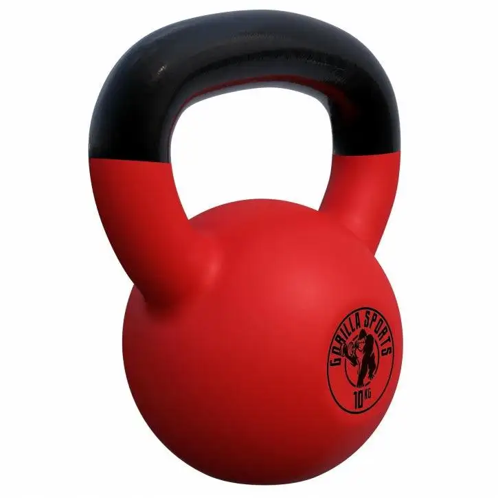 GORILLA SPORTS Rusko zvono sa neoprenom (10 kg)