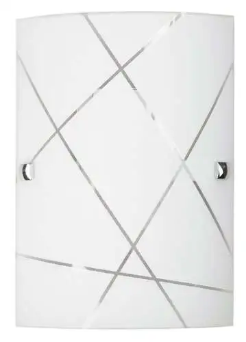 RABALUX Phaedra zidna lampa 260x180 E27 60W belo