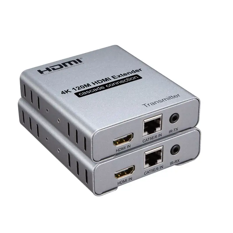 KETTZ HDEX-120 HDMI Extender 4K 120m set (2 adaptera) Cat5e/Cat6