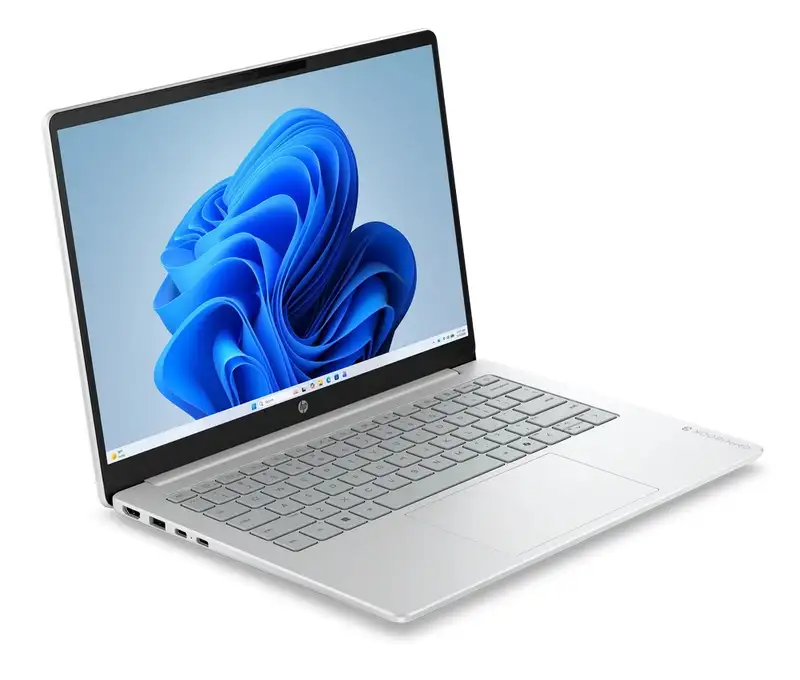 HP OmniBook 3 14-hy0007nm, 14" WUXGA AG, AMD Ryzen 5 40, 16GB onboard, 512GB, DOS, srebrna (D92N4EA)