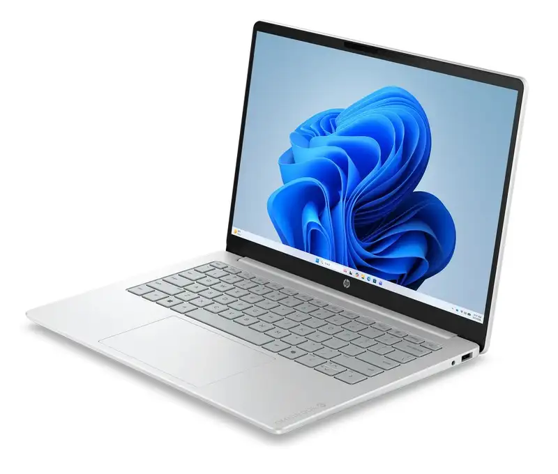 HP OmniBook 3 14-hy0007nm, 14" WUXGA AG, AMD Ryzen 5 40, 16GB onboard, 512GB, DOS, srebrna (D92N4EA)