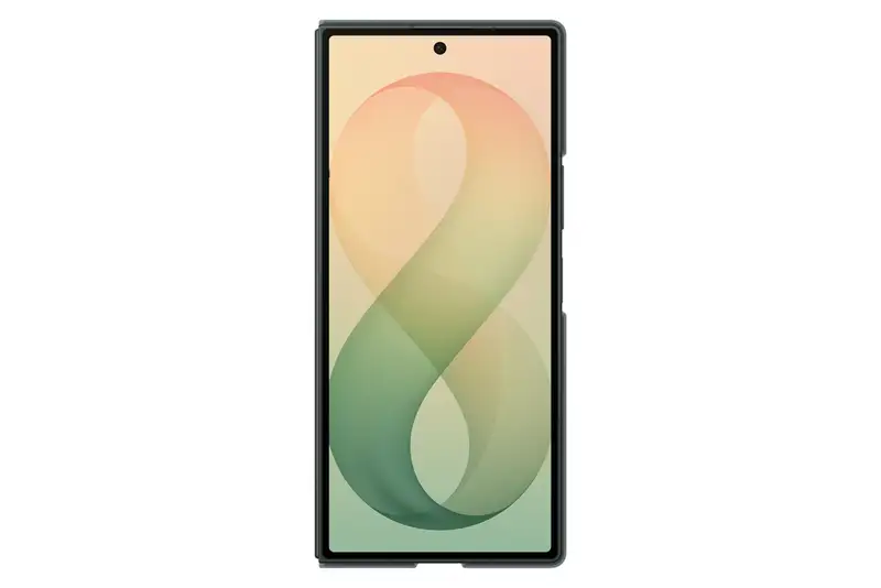 SAMSUNG Galaxy Z Fold8 Ultra Silicone Magnet Case Green EF-EF976CGEGWW
