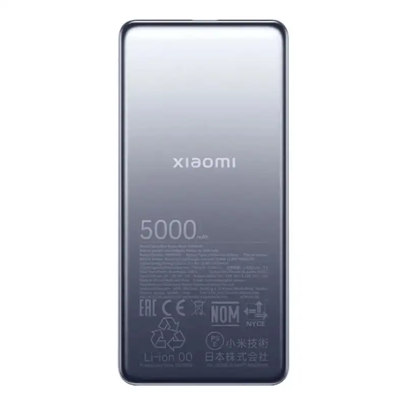 XIAOMI Power Bank 5000mAh 20W Ultra Slim BHR9535GL