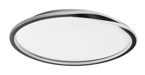 RABALUX Mathiola, LED plafonjera crna 40W, 2200lm, 4000K, 56cm