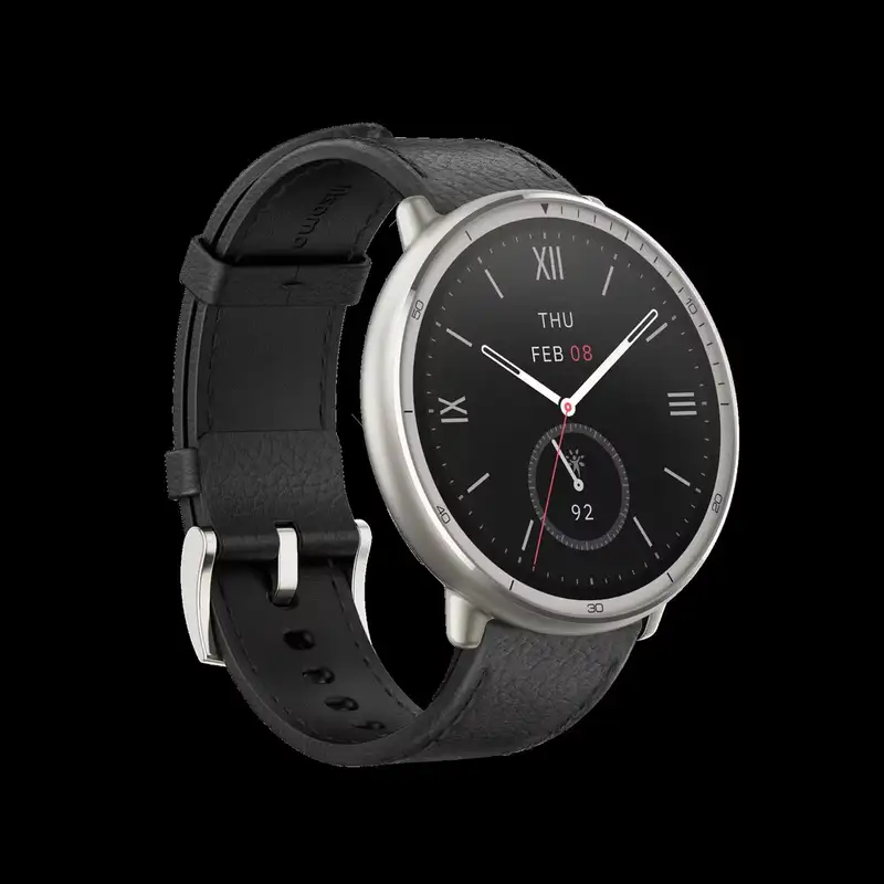 AMAZFIT Active 2 (Round) Black Leather