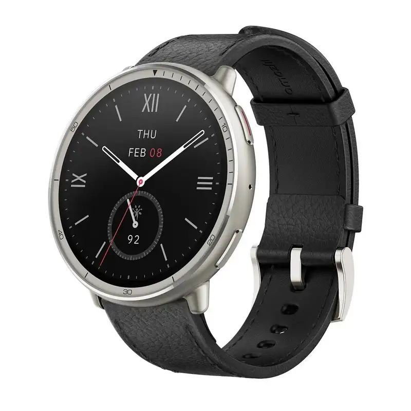 AMAZFIT Active 2 (Round) Black Leather
