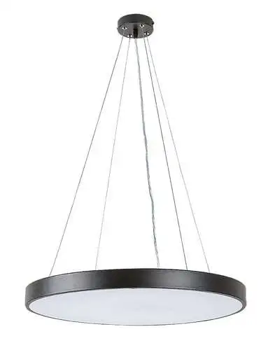 RABALUX Tesia plafonjera crna 60W 3600lm, 3000+6000K, D60cm IP20