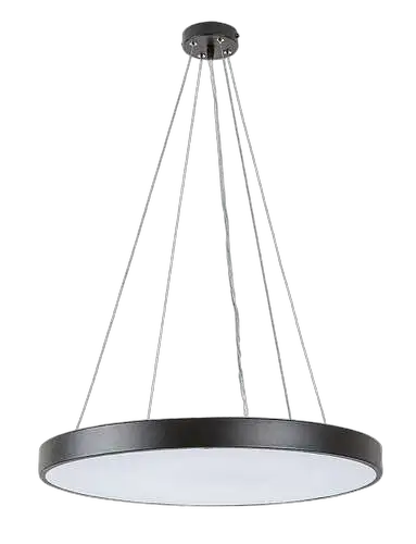 RABALUX Tesia plafonjera crna 60W 3600lm, 3000+6000K, D60cm IP20