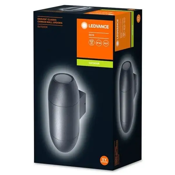 LEDVANCE  OUTDOOR top na dole grlo GU10 tamno sivi