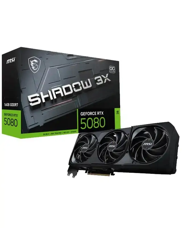 MSI GeForce RTX 5080 16G SHADOW 3X OC