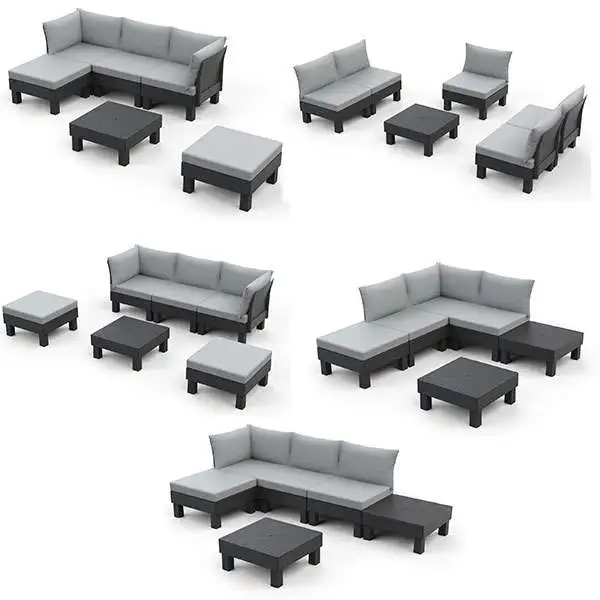 KETER Cantara elements 5 seater, grafit CU 257361