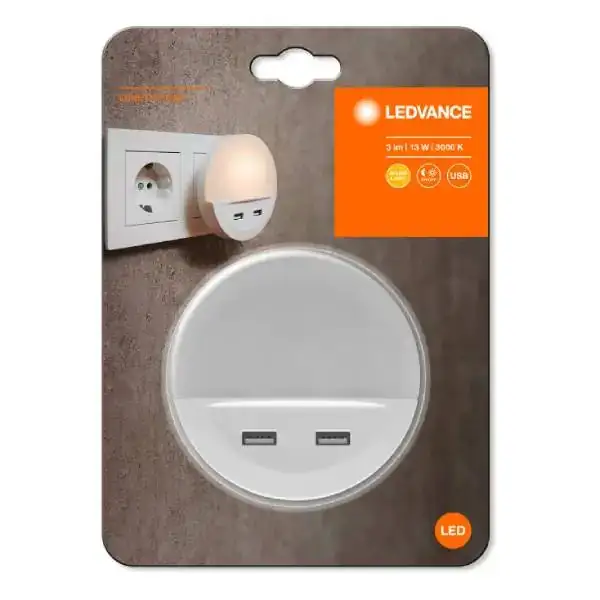 OSRAM Nocno svetlo LUNETTA + 2 X USB port