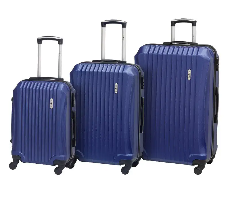ENOVA ABS SEVILLA Set kofera 55 / 65 / 75cm teget
