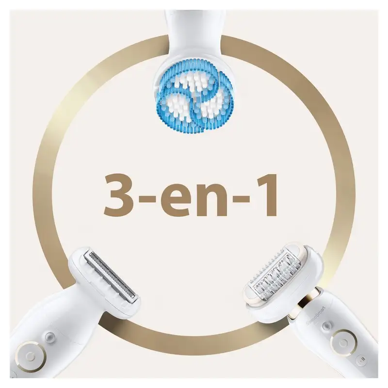 BRAUN SES9010 3D WHT/GOLD