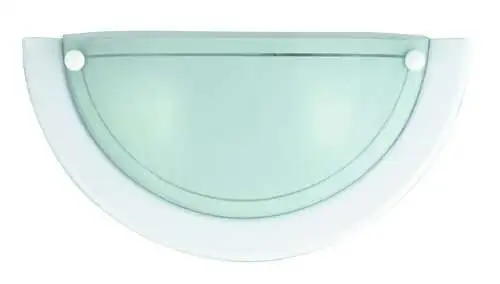 RABALUX Ufo zidna lampa D31 E27 60W belo opal