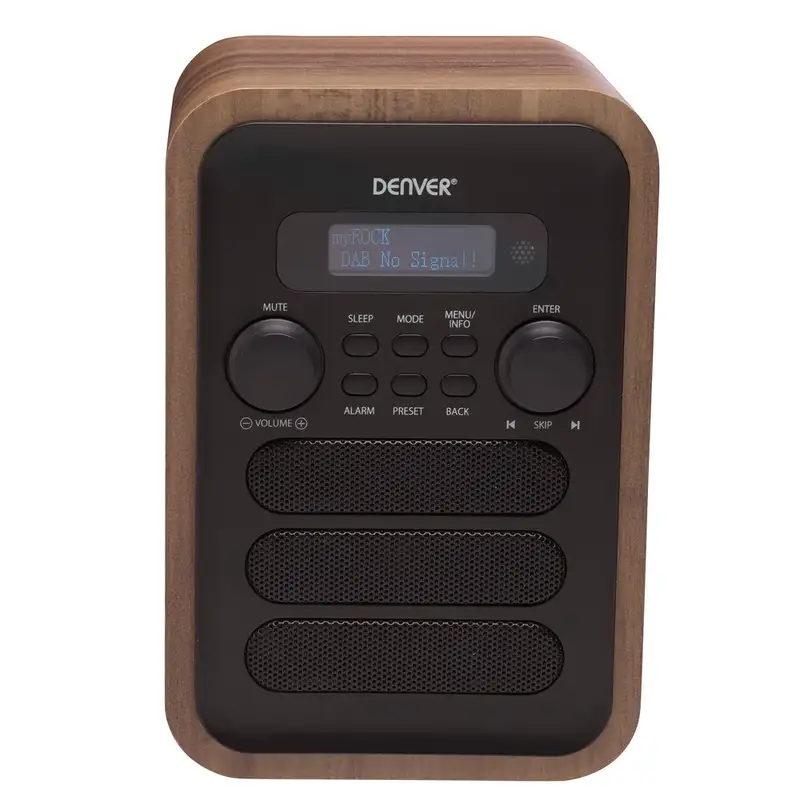 DENVER DAB-48 RADIO FM GREY