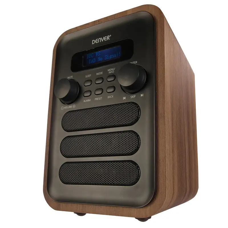 DENVER DAB-48 RADIO FM GREY