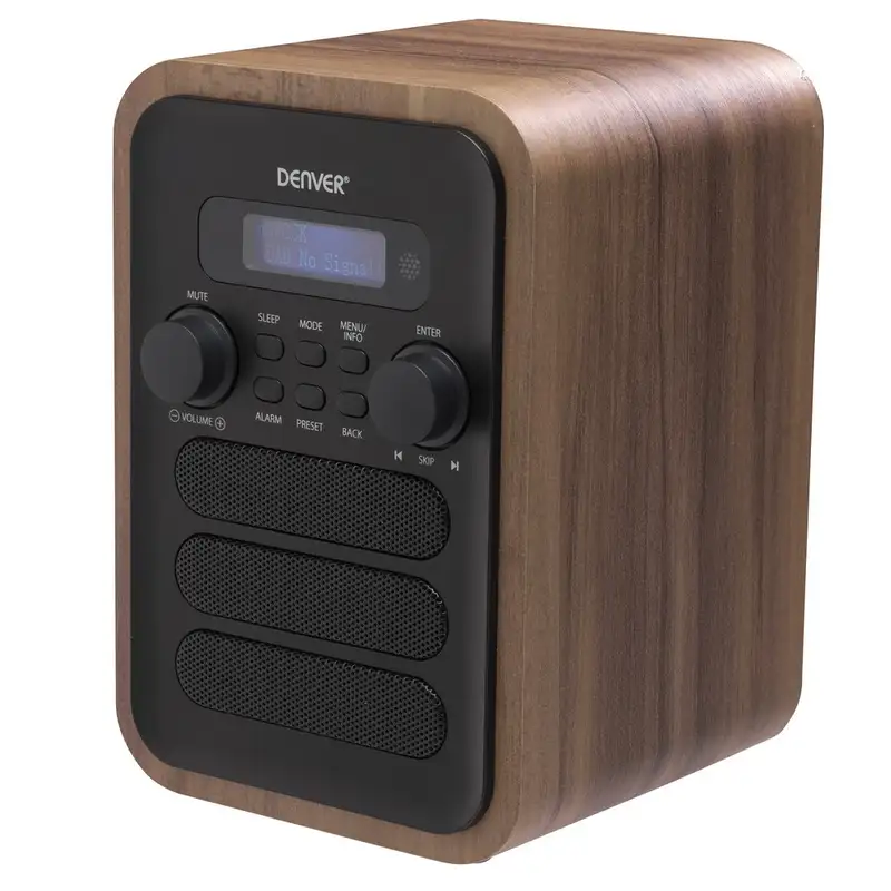 DENVER DAB-48 RADIO FM GREY