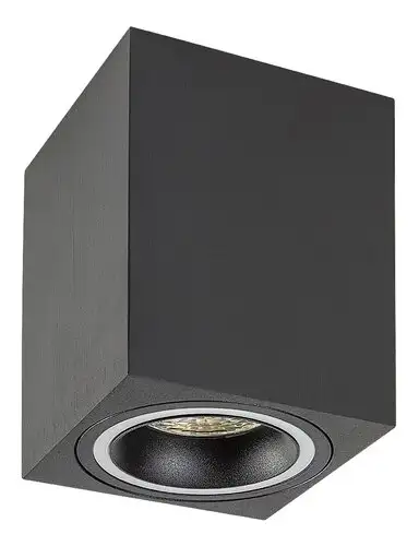 RABALUX Kobald plafonjera GU10 25W crna 8x8