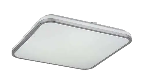 RABALUX Linden, plafonjera kvadrat LED 72W 3000-6500K daljinski 49cm