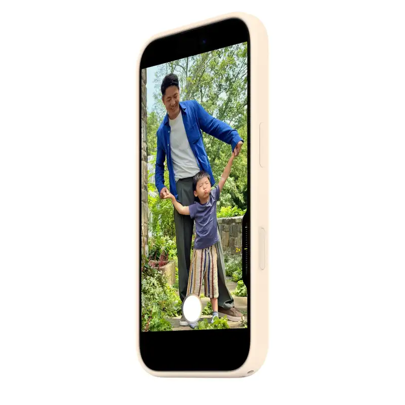 APPLE iPhone 17 Silicone Case with MagSafe - Vanilla (SEASONAL) mhvm4zm/a