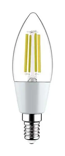 RABALUX Filament LED sijalica E14 C35, 2W, 470lm, 4000K