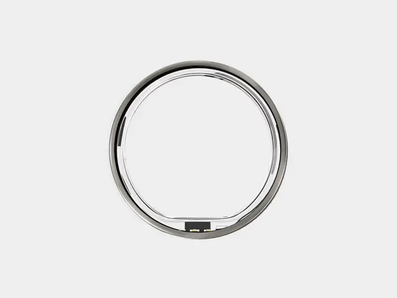 ULTRAHUMAN Ring Air - Size 08 Raw Titanium