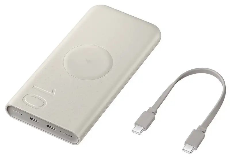 SAMSUNG Power Bank 10000mAh 7.5W Wireless Beige EB-U2510-XUE