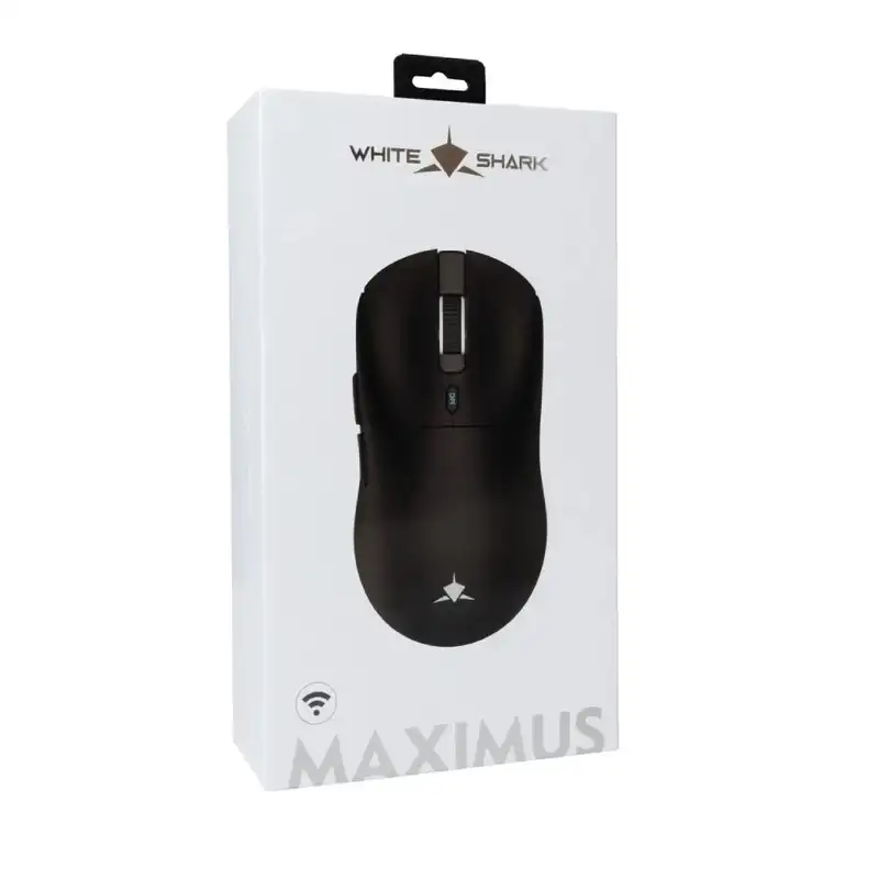 WHITE SHARK Premium GM 9010 MAXIMUS, Black Mouse