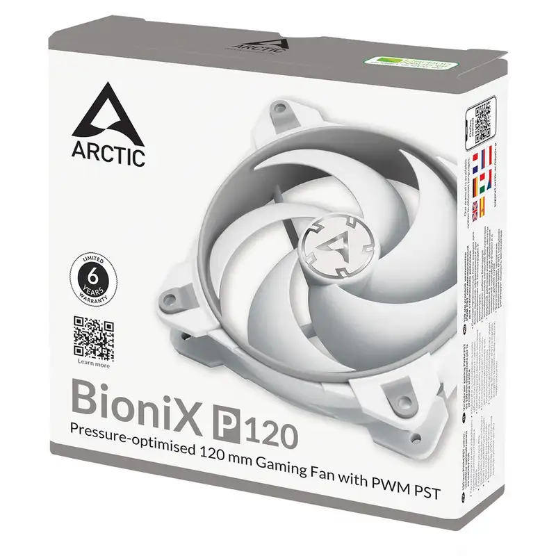 ARCTIC BioniX P120 ACFAN00167A 120mm Grey/White