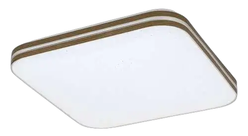 RABALUX Oscar2,  LED 18W, 1350lm,  4000K, 34cm, zvezdasta, braon prsten